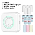 Pikkukuva 5 / 5: Mini Pocket-tarratulostin, Bluetooth-yhteys, langaton kannettava tulostin style6
