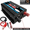 Pikkukuva 3 / 5: 300w Inverter 12v till 220v/110v LED Bilström Inverter Konverter Laddare Adapter Dubbel USB Transformator 12V-220V