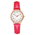 Miniatyrbillede 1 af 5: Ur Quartz Armbåndsur RØD Red