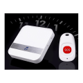 Miniatyrbillede 1 af 4: Hjemmealarm Trådløs Alarm Patient Ældre Personlig Alarmsystem Stik Version Og Nødkald Knap Pager Alarm (1 I 1)