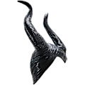 Miniatyrbilde 3 av 4: Halloween Maleficent Horn Hodebånd Cosplay Svart, Ond Maleficent Hodeplagg Pynt, for Kvinne/Mann