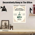 Miniatyrbilde 5 av 6: 2025 Lyric Calendar Ts Roaring Twenties Taylor Swift Kalender Med Sångtekster Vegg Månedlig Planlegger Hengekalender Gaver