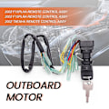 Miniatyrbillede 5 af 5: Tændingsnøgle Assy til Yamaha Udenbordsmotor Kontrolboks 703-82510-43-00 Jsir