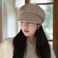 Miniatyrbilde 9 av 10: Koreansk versjon Høst-vinter-ny caps i ensfarget 02 2 2