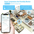 Miniatyrbillede 3 af 5: 2-pak termometer hygrometer smart temperatur fugtighedsmåler