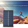 Miniatyrbillede 1 af 4: *AA/AAA Genopladelig Batteri Oplader Solcelle Oplader 1W 4V Solcelle P