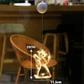 Miniatyrbilde 1 av 5: Jule LED-lys Vindu lampe ENGEL ENGEL Engel