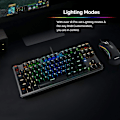 Miniatyrbilde 3 av 5: Tecware Phantom 87 Key Mekanisk tastatur, RGB-led, Outemu