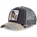 Miniatyrbild 2 av 2: Svart Panther Mesh Cap för Vuxna, Sommar Baseballkeps, Trucker Cap W-WELLNGS Prancing Horse