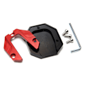 Miniatyrbillede 9 af 10: Motorcykel Kickstand Motorcykel Side Kick Stand Pad SORT black