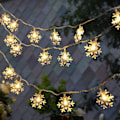 Pikkukuva 3 / 5: LED-valosarja Joulu lumikide valot 10 metriä 80LED (Wa