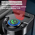 Miniatyrbilde 3 av 4: Bil Bluetooth 5.0 til USB-C-adapter, bil MP3-spiller USB-lader