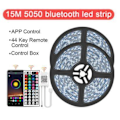 Miniatyrbillede 3 af 10: 15M - 44-tasters Bluetooth LED-stribe - APP-styring MultiC multicolor 15m smd5050 bluetooth led strip 18LE
