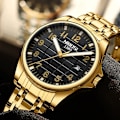 Miniatyrbilde 5 av 7: 2023 NIBOSI Toppmerke Quartz Klokke Herre Vannbestandig Sport Militær Armbåndsur Herre Business Rustfritt Stål Mann Klokke Reloj Hombre Silver Blue