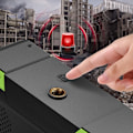 Miniatyrbild 3 av 5: Utomhus multifunktionell nödhandgeneratorradio sliver