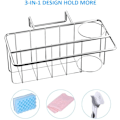 Miniatyrbild 3 av 7: Svamphållare för diskho Caddy - Diskhohållare för diskho, 2-pack Sponge frame with rod