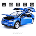Miniatyrbillede 3 af 5: Tesla Model X 90D SUV 1:32 modelbil Auto Diecast legetøj