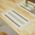 Pikkukuva 5 / 5: 4 kpl, 50x 30cm Boheemi tyyli, Punotut polypropeeni-alustat L