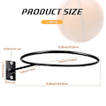 Miniatyrbilde 4 av 5: 6-pakks veggmontert ballholder for basketball, fotball, volleyball