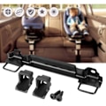 Pikkukuva 2 / 5: Universaali ISOFIX-kiinnitys teräksestä, auton istuimen ISOfix-asennussarja, kapea, kestävä, pitkäikäinen, vakaa autoon (musta)