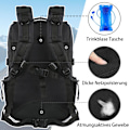 Miniatyrbild 4 av 5: Stor militär ryggsäck för män, 45L utomhus militär vattentät taktisk Bundeswehr ryggsäckar Assault Survival Tactical Travel Backpack