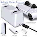 Miniatyrbillede 3 af 5: PS5 Opladestation, Opladestation til PS5 Controller med Ad