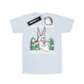 Miniatyrbillede 1 af 5: Looney Tunes Hr. Bugs Bunny Jul Fair Isle T-shirt XL Hvid White XL