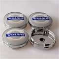 Miniatyrbild 3 av 5: 4 delar 60 mm Auto Center Caps Navkapslar för Volvo S40 S60L S80L X