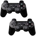 Pikkukuva 1 / 2: 2 kpl PS3 Langattomat Ohjaimet Musta
