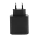 Charger Head for Galaxy S22 PD 45W Phone Fast Charger Adapter Block for Android Devices EU Plug 100 to 240V Black-FA-