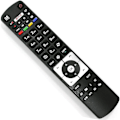 Miniatyrbilde 1 av 5: Ny erstatningsfjernkontroll for Hitachi TV-fjernkontroll Rc5118 med Netflix Youtube for alle Hitachi Telefunken TV - Ingen installasjon nødvendig [db]