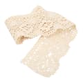 Beige Lace Trim Cotton Thread 10 Yards Eco-Friendly Decorative Accessories for DIY Clothes and Curtains-FA-