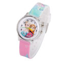 Miniatyrbild 1 av 4: Frozen Aisha tecknad barn flicka printed lysande kvarts watch Rose red