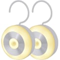 Miniatyrbillede 1 af 4: Bevægelsessensor natlampe, genopladelig varm hvid LED