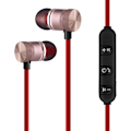 Pikkukuva 3 / 7: Langattomat kuulokkeet Kuulokkeet Langaton Bluetooth-magneetti Langattomat Bluetooth-urheilukuulokkeet Kuulokkeet Androidille Musta (Kulta)