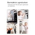 Miniatyrbilde 7 av 7: Barnesikring Ovnslås svart black