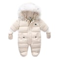 Miniatyrbilde 1 av 3: Baby Fleece Jumpsuit 80cm 80cm Beige