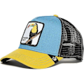 Miniatyrbilde 2 av 5: Utsalg Dyr Cap Solbeskyttelse Mesh Brodert Trucker Hat Stornebbet fugl Large-billed bird
