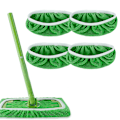 Miniatyrbillede 1 af 6: Swiffer Sweeper Mop-erstatningsklude, klude til Swiffer gulvmoppe, genanvendeligt cover 4PCS