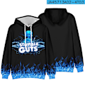 Miniatyrbild 1 av 6: Stumble Guys 3D-tryckt Hoodie Barnkappa Hoodie Ytterkläder 17 M 17