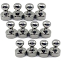 Pikkukuva 1 / 5: 12 kpl neodyymimagneettia, vahvat jääkaappimagneettia, minimagneetit