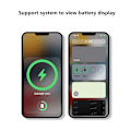 Miniatyrbilde 3 av 7: Magnetisk Powerbank for iPhone 12/13/14/15, rask lading (PD) hvit