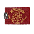 Pikkukuva 1 / 3: Harry Potter Virallinen Tervetuloa Tylypahkaan Ovimatto Yksi Koko Punainen Red One Size