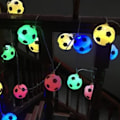 Miniatyrbillede 4 af 5: LED Natlys Fe Lyskæde VARM HVID 3M20LEDS