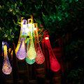Miniatyrbilde 3 av 5: 50 LED solcellelys dekorative utendørslys (29ft/9m)
