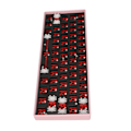 Pikkukuva 2 / 5: 61-näppäiminen mekaaninen näppäimistö DIY-sarja tukee langatonta 2.4G BT 3.0 5.0 Type-C langallista modulaarista mekaanista peliä näppäimistöä RGB:llä Pink