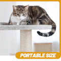 Miniatyrbild 2 av 2: 1 Rulle Sisalrep för Kattklösstolpe Ersättningsrep - Kattillbehör