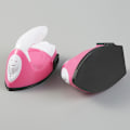 Miniatyrbillede 2 af 8: Mini Craft Elektrisk Strygejern Bærbar Handy Heat Press DIY Pink Pink EU Plug