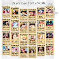 Miniatyrbilde 2 av 10: 24 stk Anime Poster One Piec Type 2 (42 x29CM)