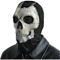 Pikkukuva 4 / 7: COD Ghost Mask Kallopää Helmask MW2 Cosplay Kostyymask Urheiluun Halloween Cosplay